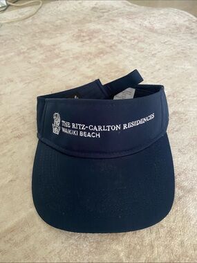 O'Neill Navy Blue Visor with White Embroidered Logo